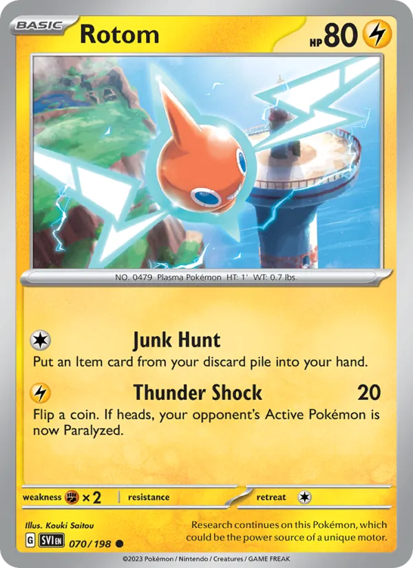 Rotom - Scarlet & Violet Pokemon Card