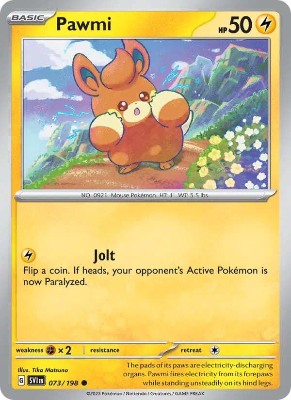Pawmi - Scarlet & Violet Pokemon Card