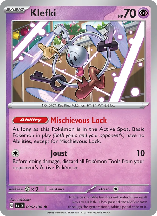 Klefki - Scarlet & Violet Pokemon Card
