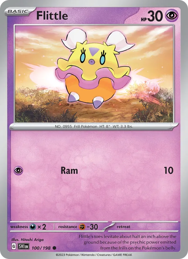 Flittle - Scarlet & Violet Pokemon Card
