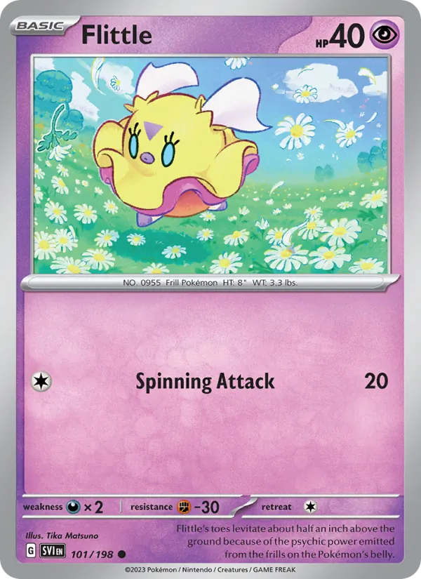 Flittle - Scarlet & Violet Pokemon Card