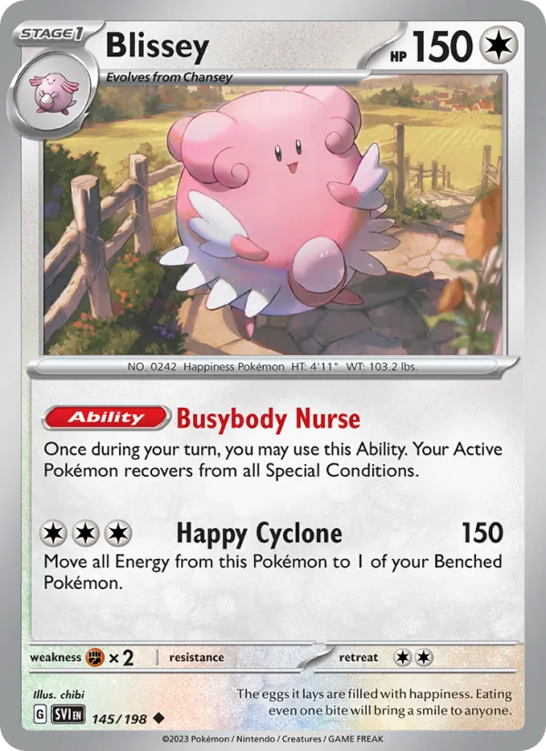 Blissey - Scarlet & Violet Pokemon Card