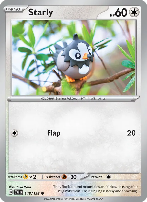Starly - Scarlet & Violet Pokemon Card
