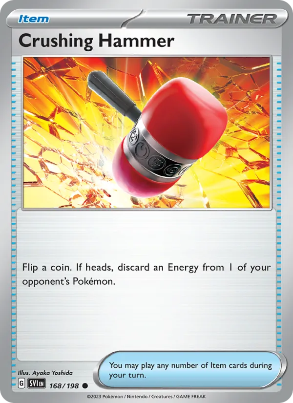 Crushing Hammer - Scarlet & Violet Pokemon Card