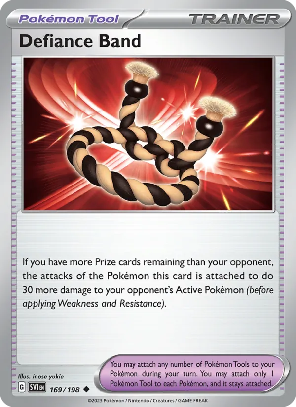 Defiance Band - Scarlet & Violet Pokemon Card