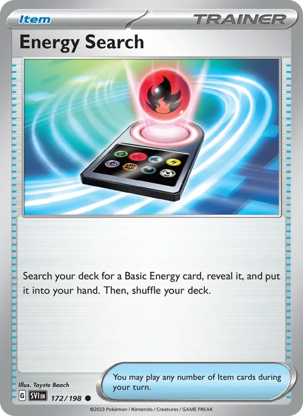 Energy Search - Scarlet & Violet Pokemon Card