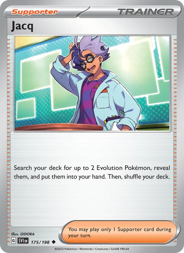 Jacq - Scarlet & Violet Pokemon Card