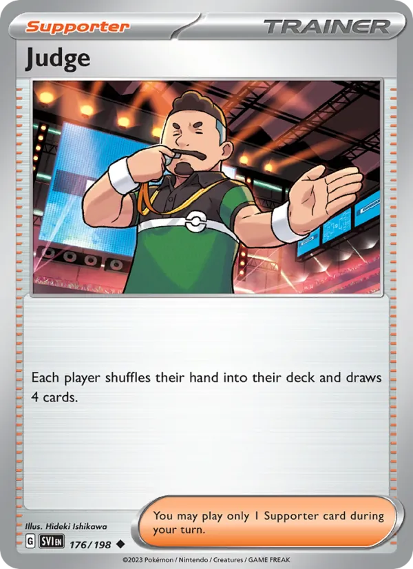 Judge - Scarlet & Violet Pokemon Card
