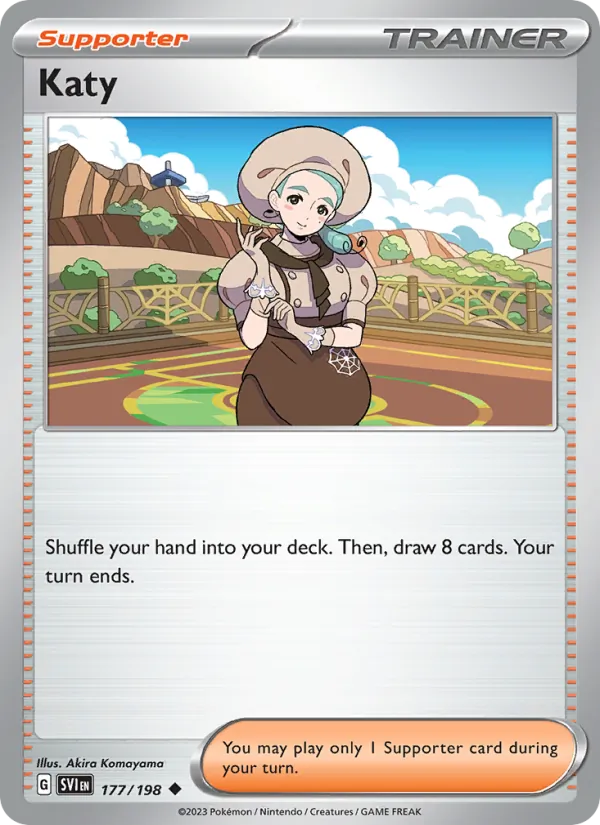 Katy - Scarlet & Violet Pokemon Card