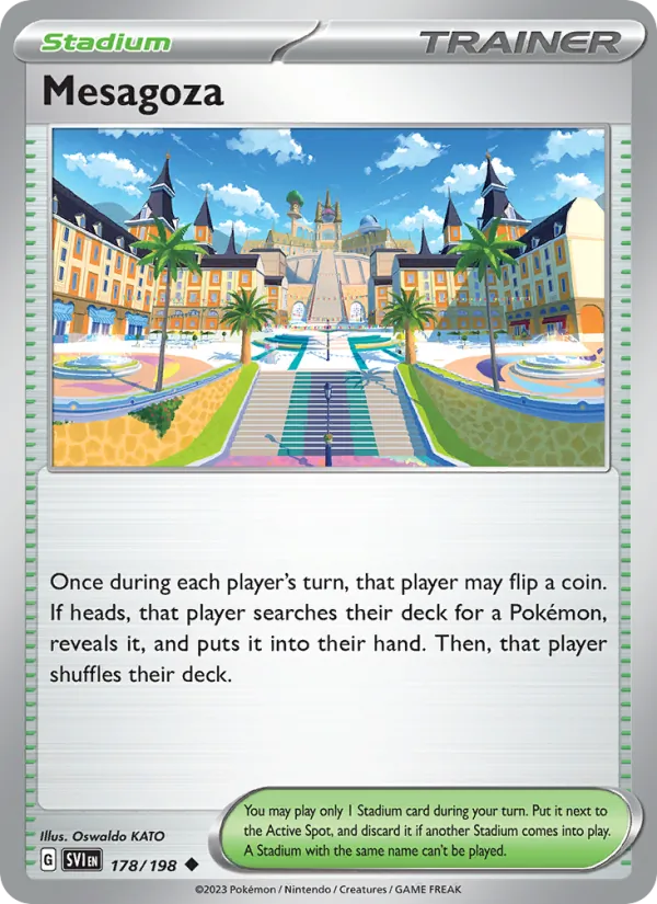 Mesagoza - Scarlet & Violet Pokemon Card