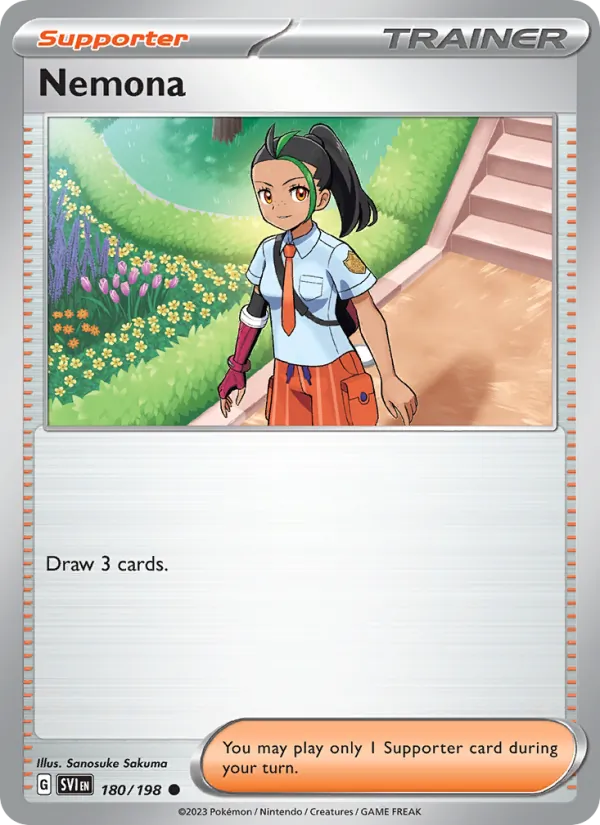 Nemona - Scarlet & Violet Pokemon Card
