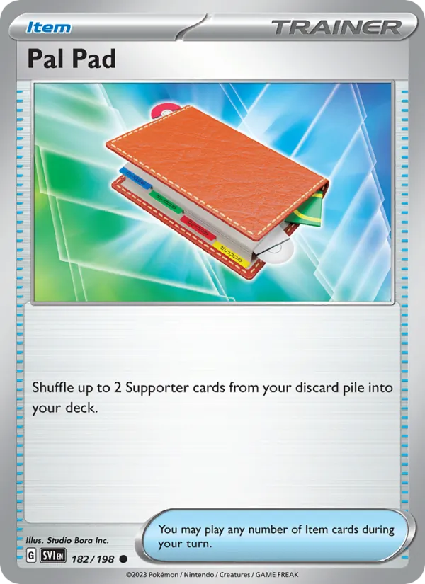 Pal Pad - Scarlet & Violet Pokemon Card