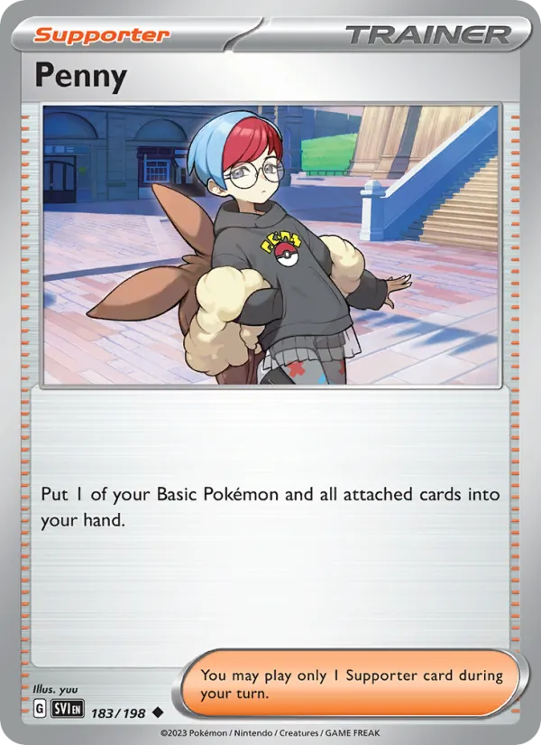Penny - Scarlet & Violet Pokemon Card