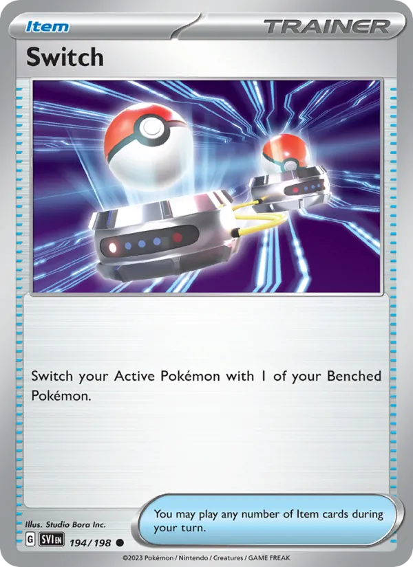 Switch - Scarlet & Violet Pokemon Card