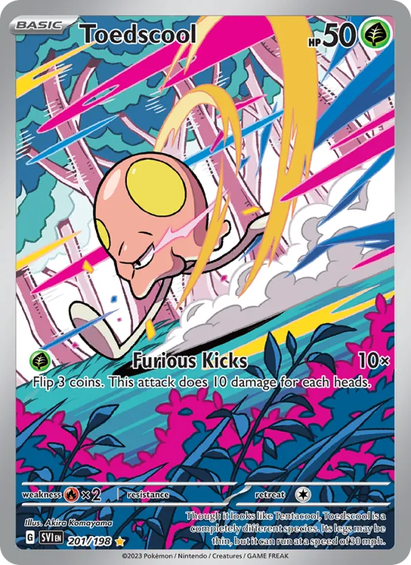 Toedscool - Scarlet & Violet Pokemon Card