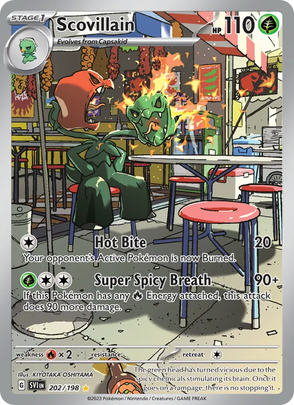 Scovillain - Scarlet & Violet Pokemon Card