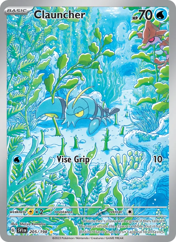 Clauncher - Scarlet & Violet Pokemon Card