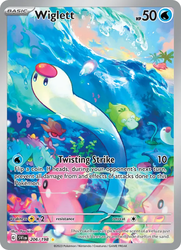 Wiglett - Scarlet & Violet Pokemon Card