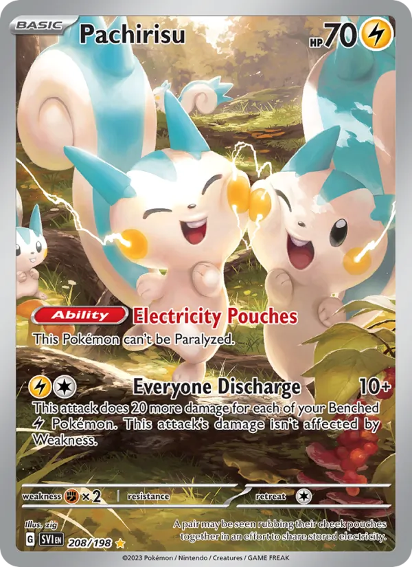 Pachirisu - Scarlet & Violet Pokemon Card