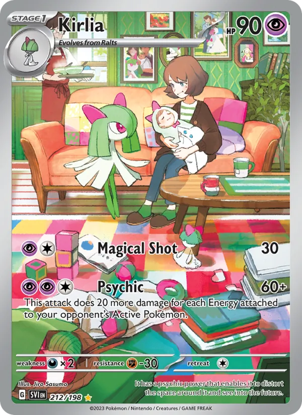 Kirlia - Scarlet & Violet Pokemon Card