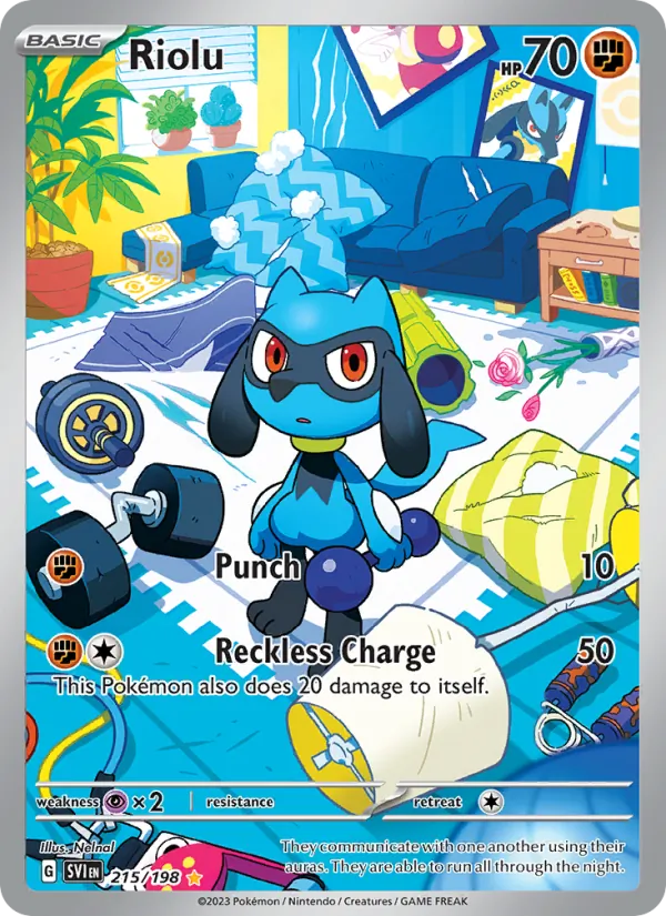 Riolu - Scarlet & Violet Pokemon Card