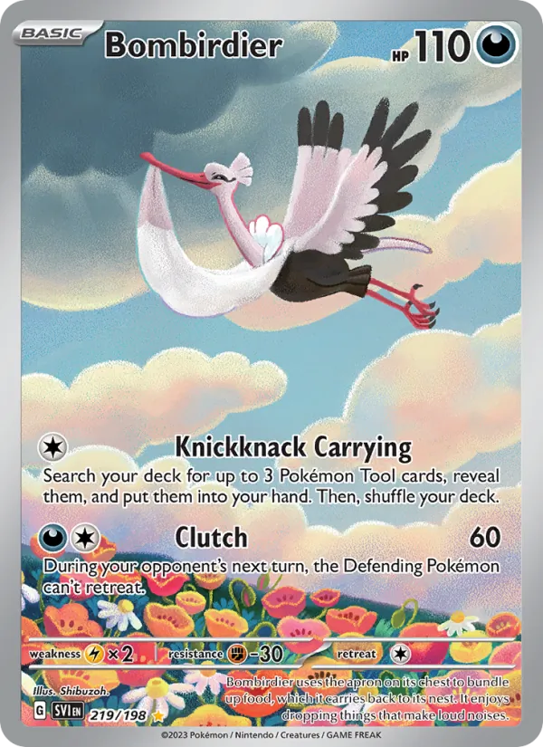 Bombirdier - Scarlet & Violet Pokemon Card
