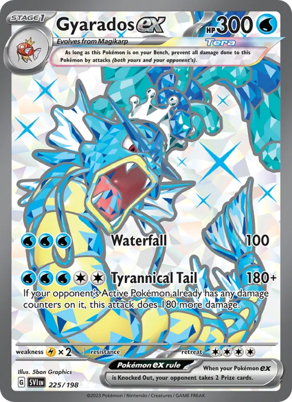 Gyarados ex - Scarlet & Violet Pokemon Card