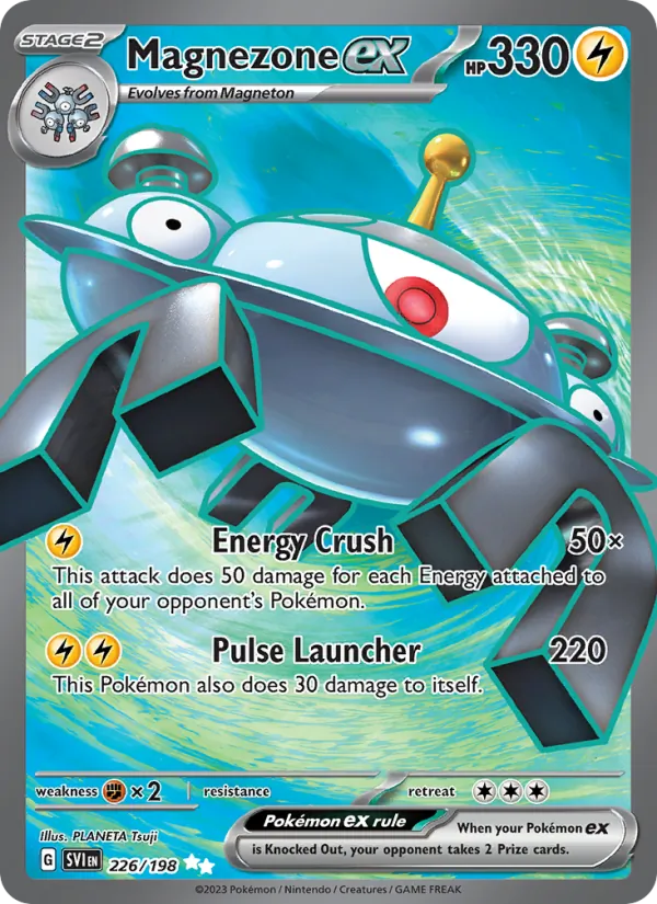 Magnezone ex - Scarlet & Violet Pokemon Card