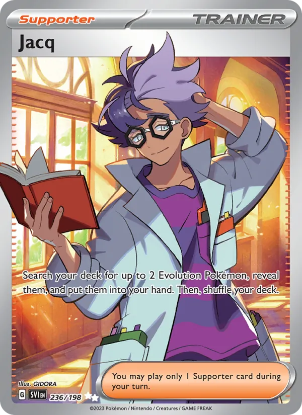 Jacq - Scarlet & Violet Pokemon Card