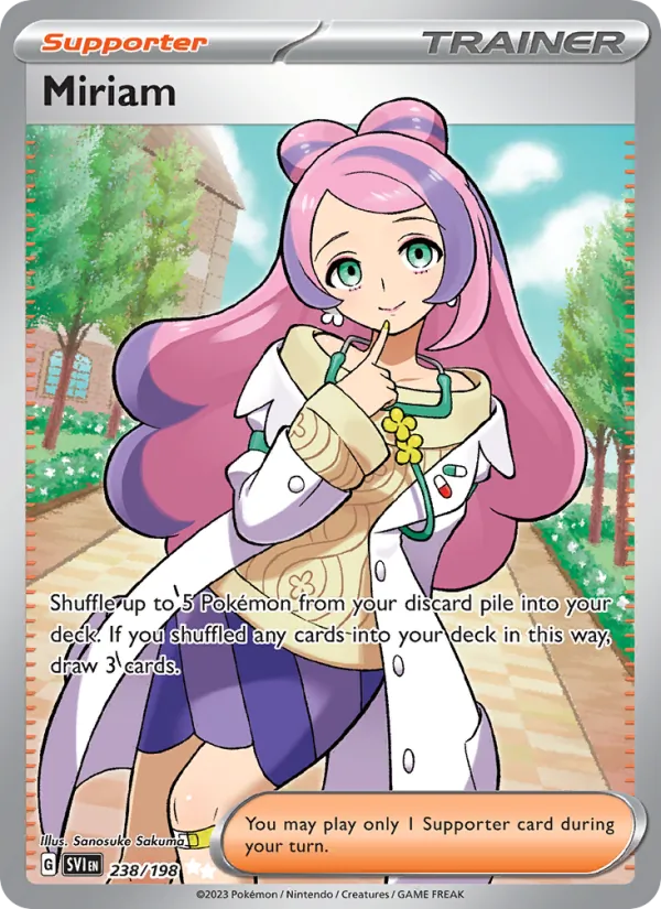 Miriam - Scarlet & Violet Pokemon Card