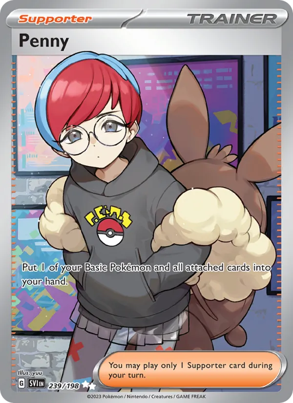 Penny - Scarlet & Violet Pokemon Card