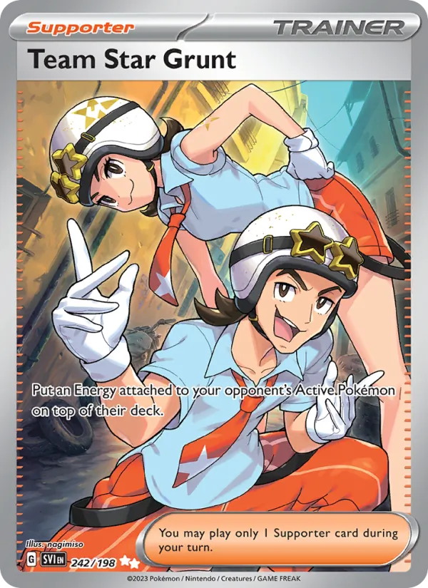 Team Star Grunt - Scarlet & Violet Pokemon Card