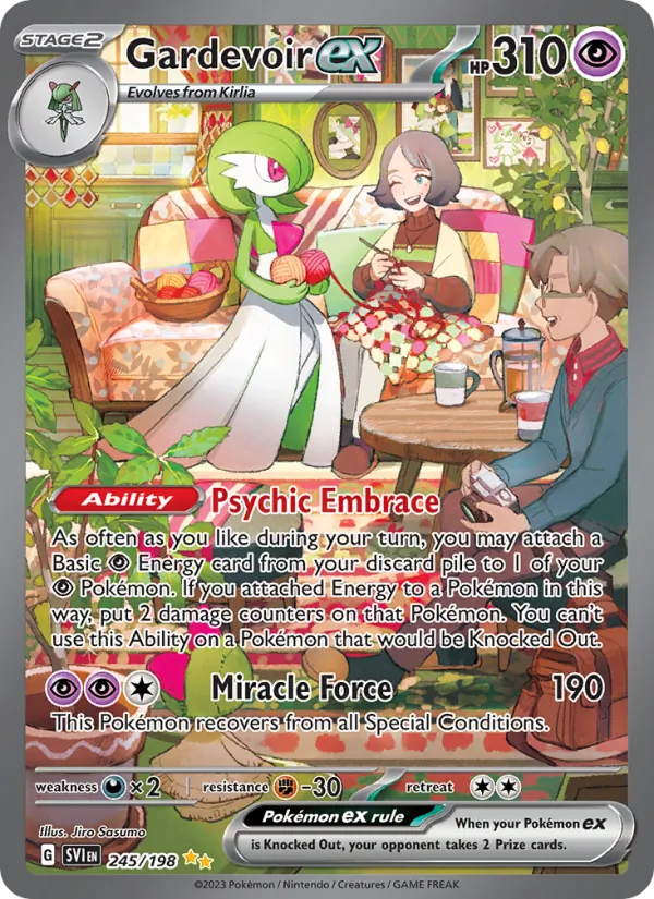 Gardevoir ex - Scarlet & Violet Pokemon Card