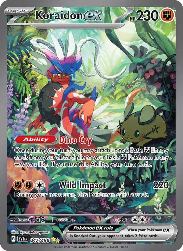 Koraidon ex - Scarlet & Violet Pokemon Card