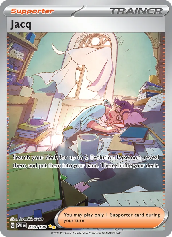 Jacq - Scarlet & Violet Pokemon Card