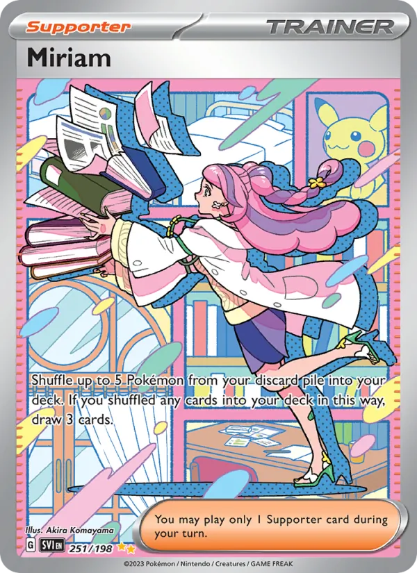 Miriam - Scarlet & Violet Pokemon Card