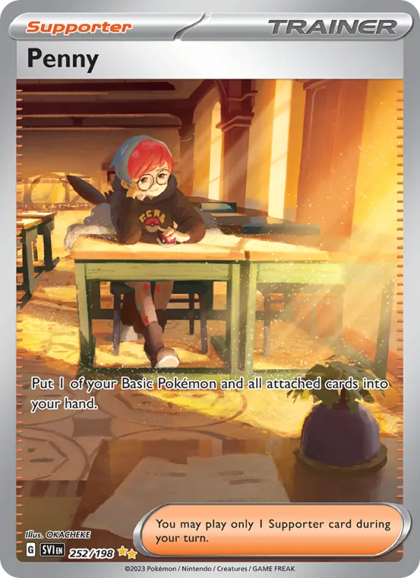 Penny - Scarlet & Violet Pokemon Card