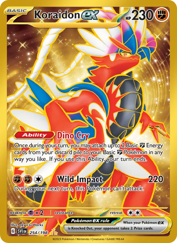 Koraidon ex - Scarlet & Violet Pokemon Card