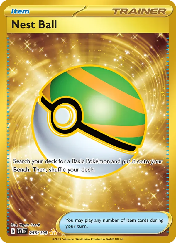 Nest Ball - Scarlet & Violet Pokemon Card