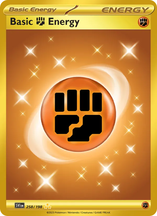Basic Fighting Energy - Scarlet & Violet Pokemon Card