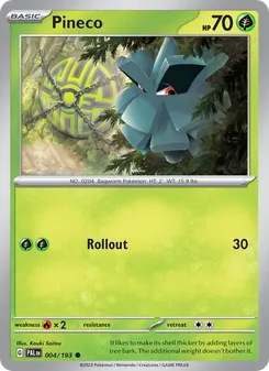 Pineco - Paldea Evolved