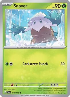 Snover - Paldea Evolved