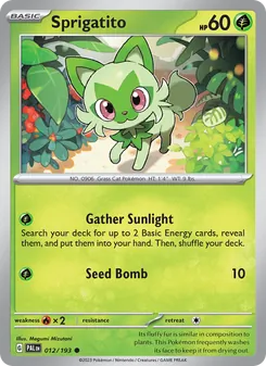 Sprigatito - Paldea Evolved
