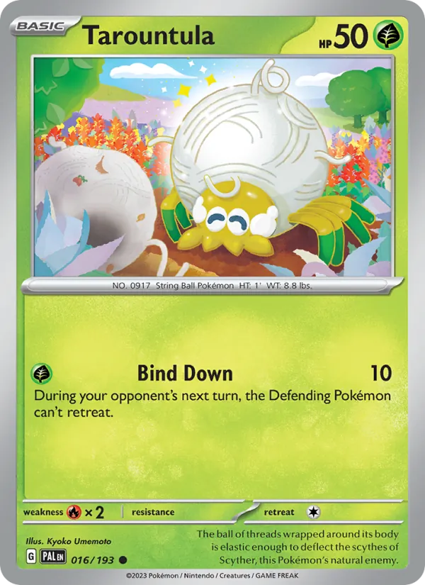 Tarountula - Paldea Evolved Pokemon Card