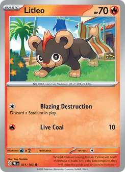 Litleo - Paldea Evolved