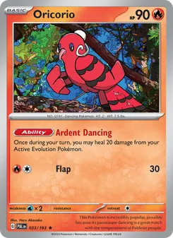 Oricorio - Paldea Evolved