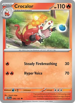 Crocalor - Paldea Evolved