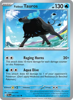 Paldean Tauros - Paldea Evolved