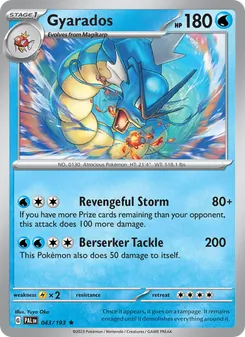 Gyarados - Paldea Evolved