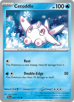 Cetoddle - Paldea Evolved